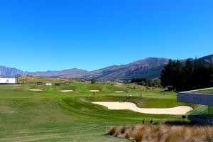 The stunning location of The Hills golf course in Queenstown,